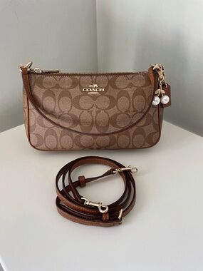 Coach Small Signature Canvas Crossbody